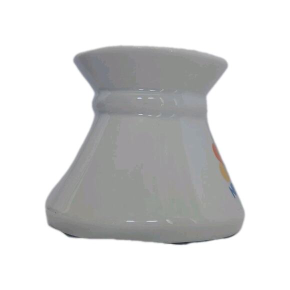 NBC Sports Coffee Mug Cup Super Rare Vtg Non Skid 12 Oz Rainbow Peacock Logo - Picture 4 of 11